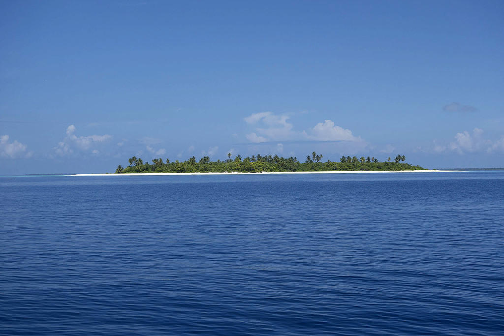 Atoll in the south