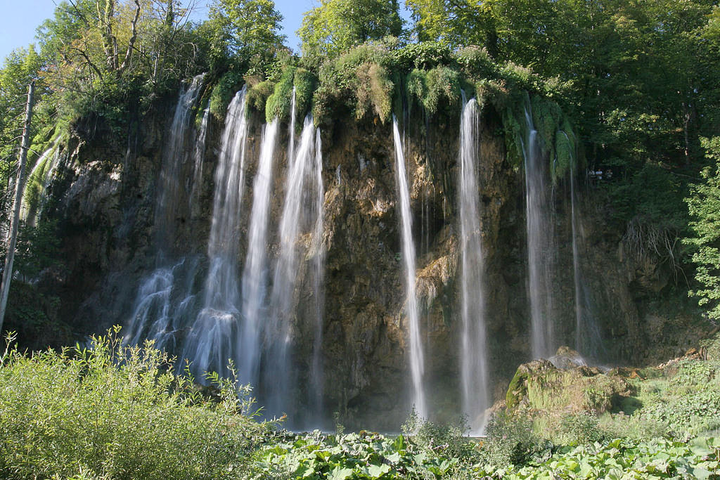 Upper Lakes in Plitvice Lakes National Park, Croatia