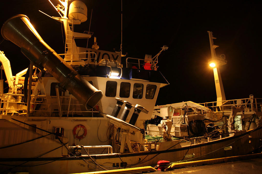 Fishing vessel in Tromsø, Norway.