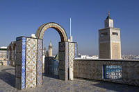 Panorama of medina, Tunis