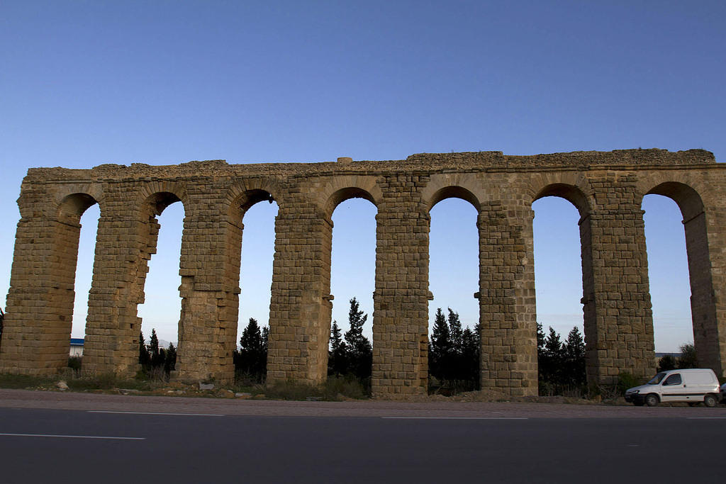 Aqueduct outside Tunis