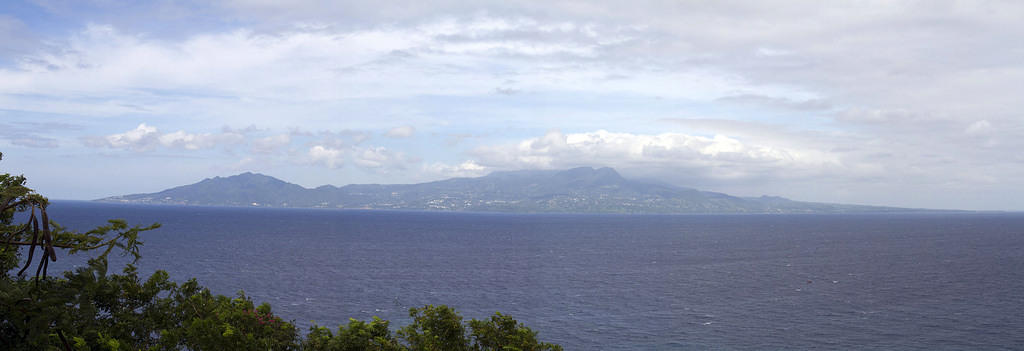 Guadeloupe from Les Saintes