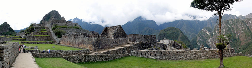 Machu Picchu courtyard