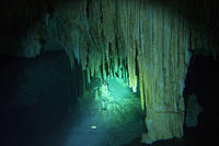 Lots of stalactites