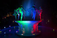 Lighted fountains