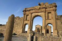 Antonine Gate and Temple of Minerva