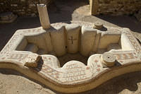 Baptismal font, Basilica of St Vitalis