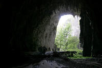 kocjan Caves, original entrance