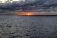 HDR sunset 2 leaving Antigua