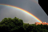 The brightest rainbow I've seen