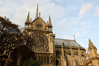 Notre Dame and flying buttresses