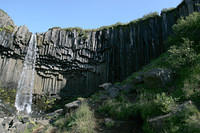Svartifoss, with basalt columns